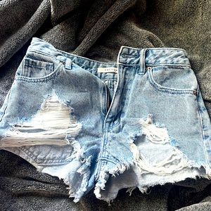 PacSun high rise shorts